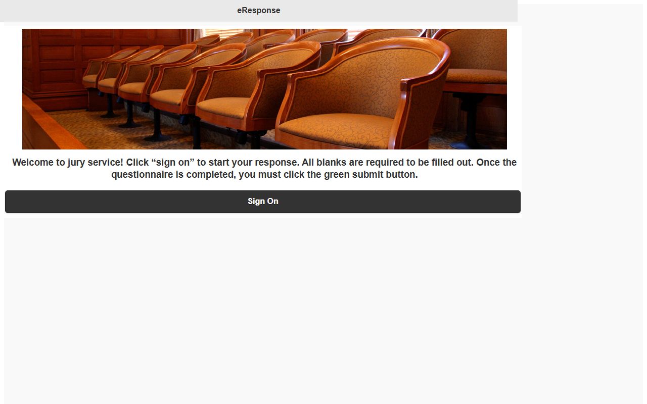 Idaho statewide juror response portal used for Canyon County jury service