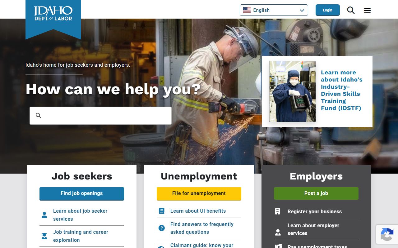 Idaho Department of Labor site referenced in Canyon County court records FAQ